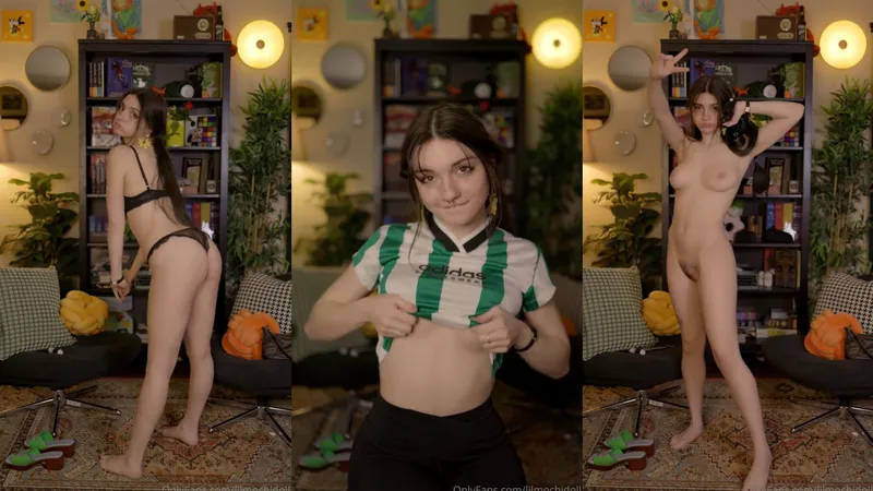 Lilmochidoll Leaked Striptease With Titties Bouncing